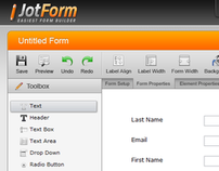 JotForm - easy to use online form builder
