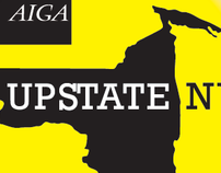 AIGA Upstate NY - Button Design