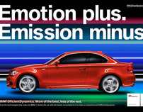Print Campaign for BMW EfficientDynamics 