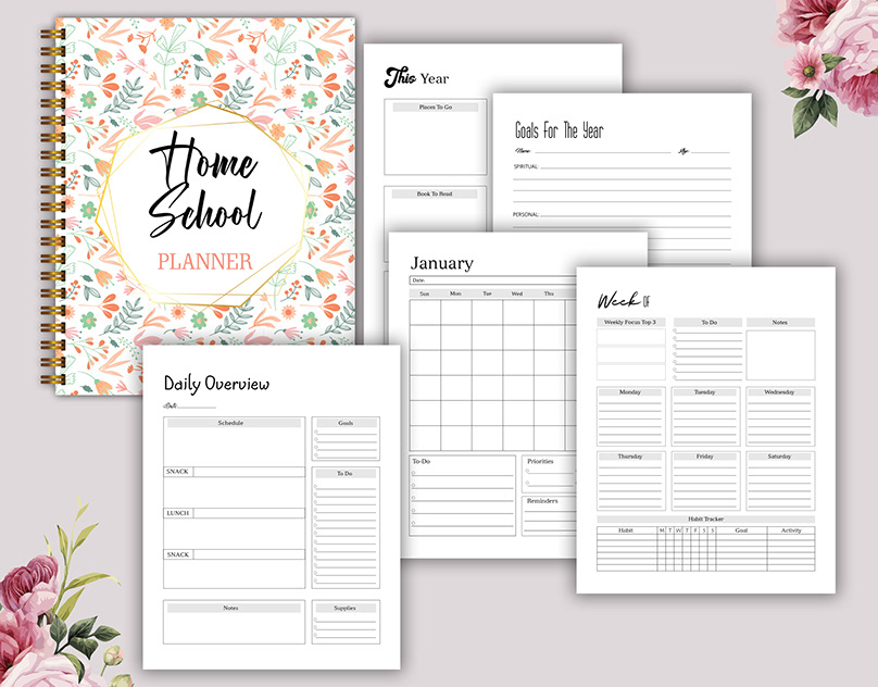 Planner and journal Design 