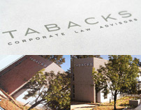 Tabacks Corporate Law logo & stationary