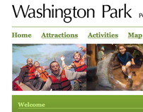 Washington Park brochure & website design