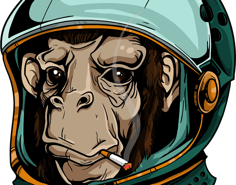 Space monkey. Космическая обезьяна арт. Hypebeast обои с обезьяной. Космос НФТ обезьяна.