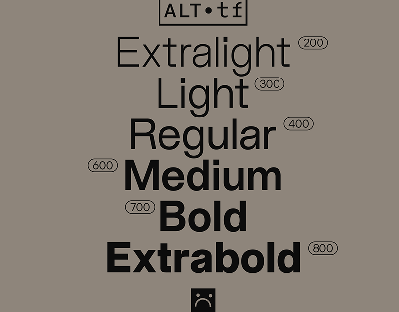 Modified Typeface
