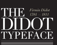 The Didot Typeface