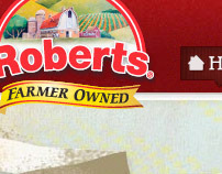 Roberts Dairy website redesign