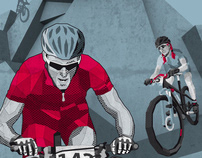 Cover artwork, »Grazer Bike-Marathon Stattegg«