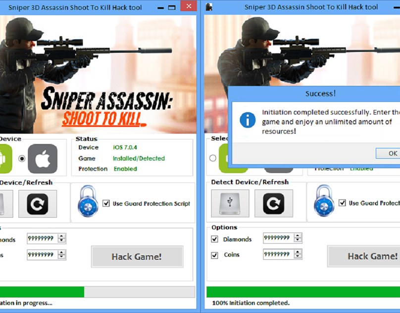 Sniper 3d Assassin Hack