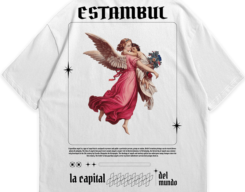 4 Design / Mockups Streetwear T-Shirt Design