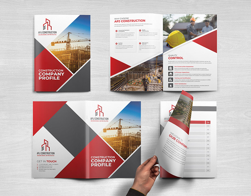 Company Profile Design Brochure