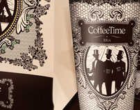Coffee Time bag and cups