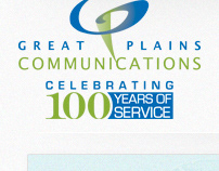 Great Plains Communication website redesign