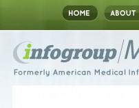 InfoGroup | Medical website design