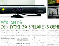 Tidningsartikel om Kinect