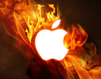 iPhone Wallpaper | Burning Mac
