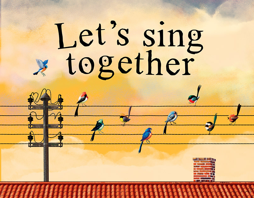 Sing with them. Let's Sing together. Картинка Let' Sing together. Реферат Let's Sing together. Картинки Let them Sing.