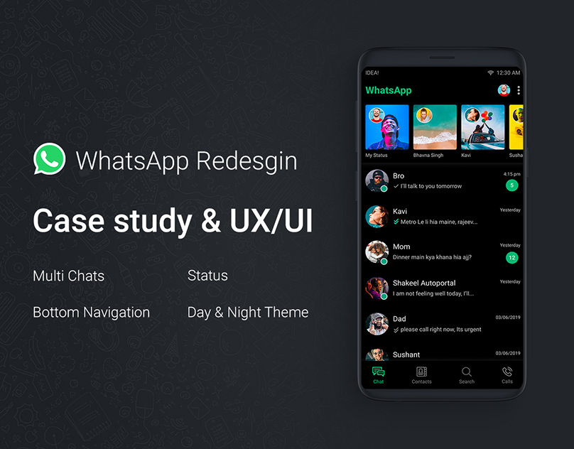 whatsapp ux case study