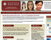 Naviga Business Services Web Design