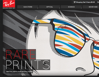 Site Redesign // Ray-Ban / Luxottica