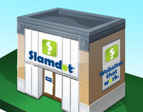 Slamdot Store Illustration
