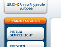 UBI Banca - Interactive touch screen design (proposal)