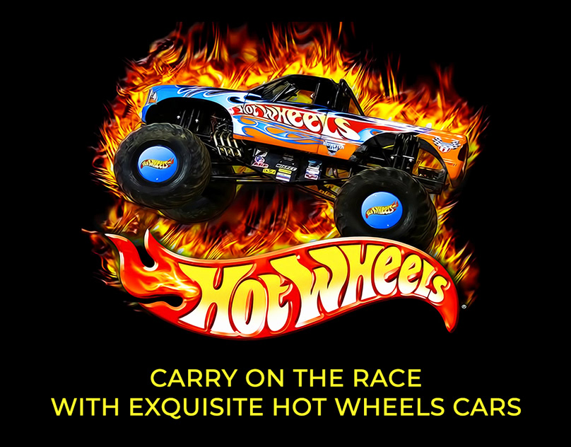 Carry on the Race with Exquisite Hot Wheels Cars.