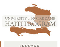 University of Notre Dame Haiti Program Identity