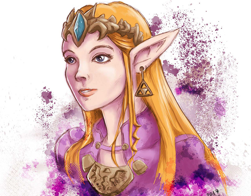 Princess Zelda (Fanart) .