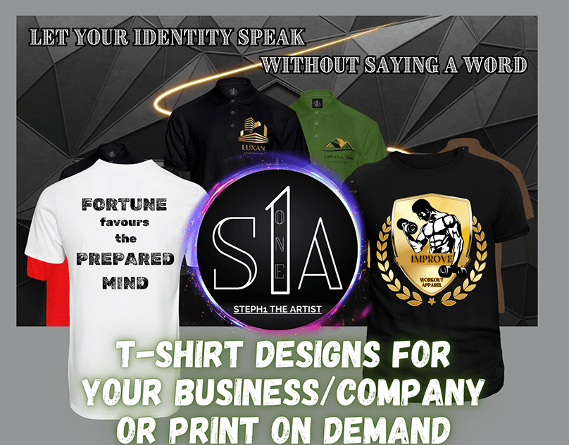 T-Shirt Design for Your Business/Company or Print on Demand
