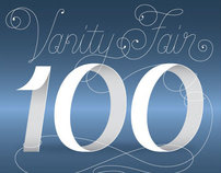 Vanity Fair 100. Custom Type