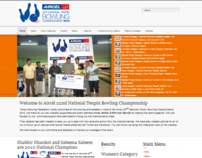 Website for Aircel National Tenpin Bowling Championship
