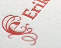 Erika Page Identity, Collateral and Website