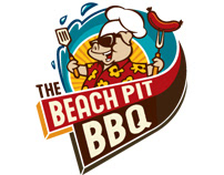 The Beach Pit BBQ :: Restaurant Identity
