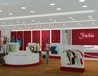 Retail Interiors - Fuchia