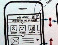 Mobile media app concept