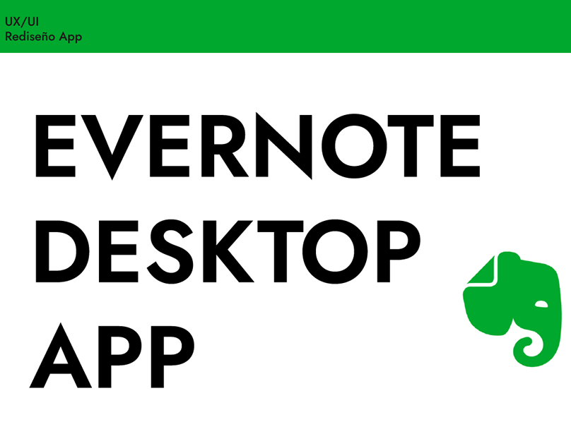 Redesign Evernote - English
