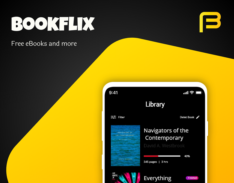 Bookflix app Screenshot of Google play