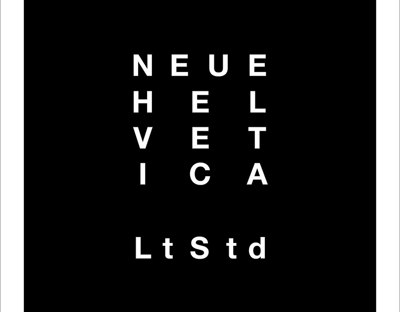 Helvetica Neue Lt Std **