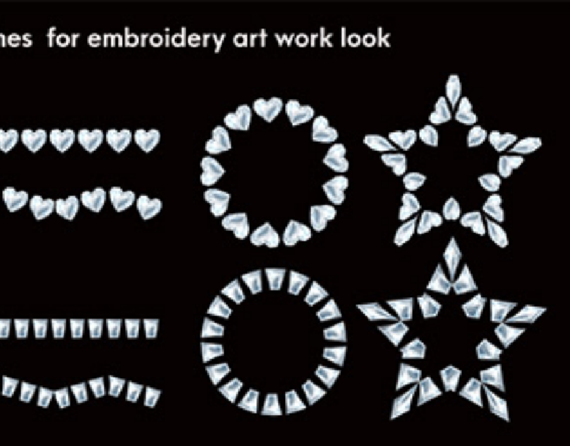 I will create seamless vector pattern embroidery border brushes