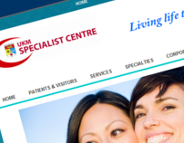 Website for UKM Specialist Centre