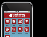 iPod Touch APSU App Graphic