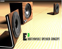 E3 Sustainable Speaker Concept