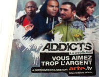 ADDICTS the webfiction by ARTE