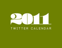2011 Twitter Calendar