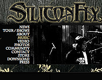 Silicon Fly Rock Band Website