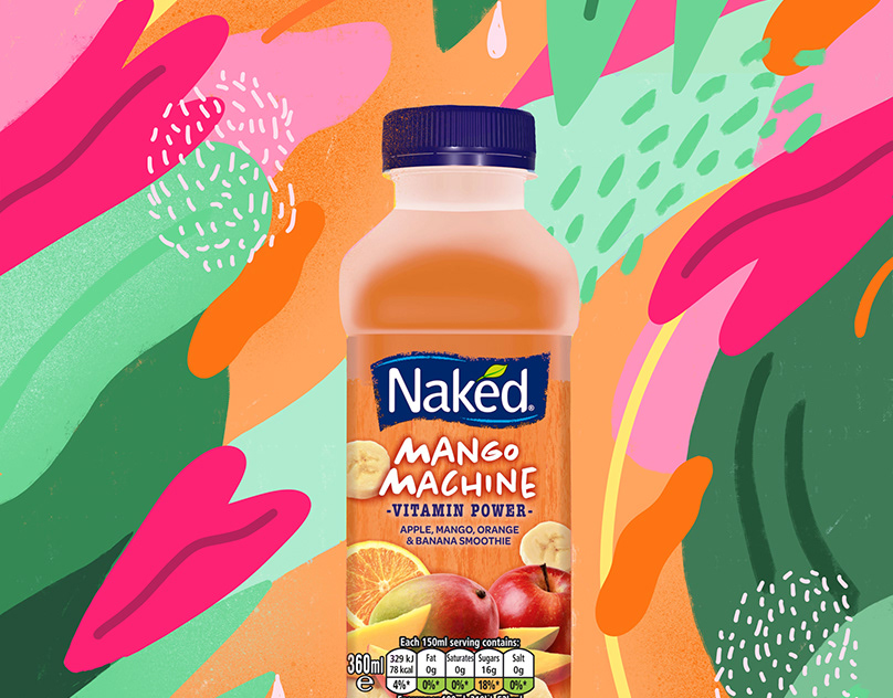 Naked juice campaign.