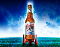 Coors Light - NFL  Photography & Retouching