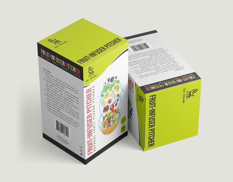 packaging box, Label Design