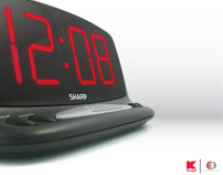 LED Alarm Clock for Kmart and Walmart
