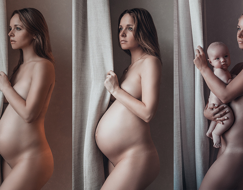 Nude and pregnant in Xuzhou